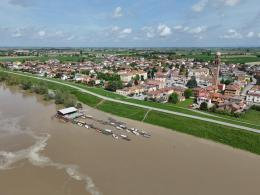 Golene allagate e controllo continuo